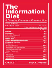 The Information Diet. A Case for Conscious Consumption